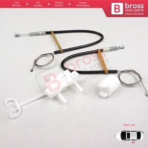 ชุดซ่อมมอเตอร์กระจกหน้าต่างด้านหลังซ้าย รุ่น BWR5283 สำหรับรถยนต์ Linea 323 110 ปี 2007-2018 รหัสอะไหล่ 51789674 - Product Image 4
