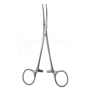 Pinzas de Precisión de 5.5 Pulgadas Curvas, Instrumento Quirúrgico Hemostático Delicado para Profesionales Médicos - Product Image 1