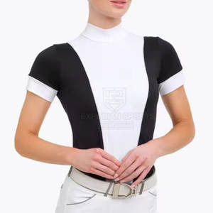 OEM Services Unique Design Horse Riding Shirts High Quality <b>Low</b> MOQ Horse Riding Shirts For <b>Women</b> - Product Image 1