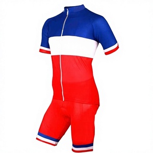 Tenue de cyclisme confortable et antibactérienne pour hommes, en polyester/coton, couleur et logo personnalisables - Product Image 1