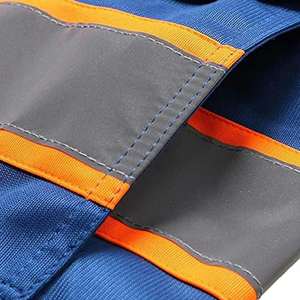 เสื้อกั๊กนิรภัยสะท้อนแสงคุณภาพสูงสำหรับงานก่อสร้าง แบบ unisex  ขนาดสั่งทำได้  ลดราคาพิเศษ  พร้อมสกรีนแบรนด์ตามต้องการ - Product Image 3