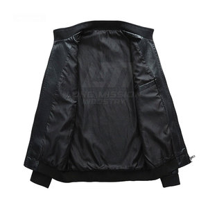 Chaqueta de Cuero para Hombre de Nuevo Diseño, Chaqueta de Cuero para Hombre con Color Personalizado, Chaqueta de Cuero para Hombre de Moda Urbana de Invierno - Product Image 5