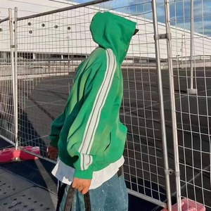 Venta al por mayor personalizada Bolsillos Hombres Heavy Blend Unique 14 Oz Hoodie Heavy Cotton Pullover Sun Faded Sleeves Have Strips Premium - Product Image 5