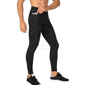 Pantalon de compression sur mesure nouveau style décontracté design droit léger taille moyenne haute qualité séchage rapide hommes vente en gros - Product Image 1