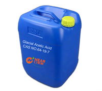Acide acétique glacial de catégorie industrielle ou de la nourriture GAA de no. 64-19-7 de la grande pureté 99.8% Min CAS