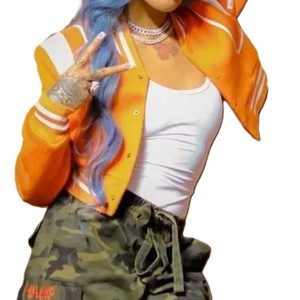 Vestes universitaires courtes de qualité supérieure veste universitaire personnalisée au design élégant vestes Letterman décontractées pour femmes - Product Image 2