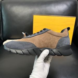 Chaussures de course pour hommes, style printemps-automne, best-seller, cuir et daim de haute qualité, chaussures décontractées d'extérieur personnalisées - Product Image 5