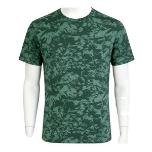 T-shirt sur mesure de haute qualité à manches courtes, uni, ajusté, été, homme, microfibre respirante, fibre de polyester, sublimation - Product Image 1