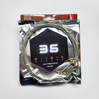 Senar Gitar 4 Senar Premium 3.S Ukuran 45-105 Bahan Nikel Model Inti Heksagonal 3.S AEB-45105 CN;SHN