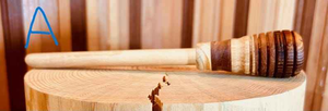 Bâtonnets en bois pour le miel, bâtonnets en nid d'abeille pour pot de miel, cuillères à miel élégantes, design en bois, taille personnalisée en provenance d'Inde - Product Image 4