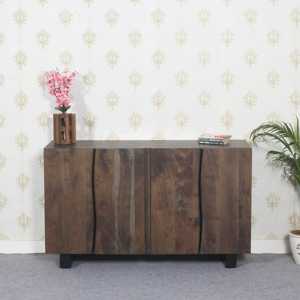 Modern Grey Essential Live Edge Wood <b>Sideboard</b> for Living Room Dining <b>Kitchen</b> Bathroom Bedroom Hotel Use - Product Image 1