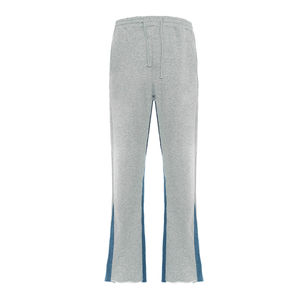 Vente chaude 2022 hommes Streetwear pantalons de survêtement empilés survêtement coton ceinture élastique hommes Flare pantalons de survêtement - Product Image 4