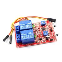 Équipement d'automatisation de qualité supérieure, détection thermique à double canal, commutation stable, module de relais de capteur thermique 12V