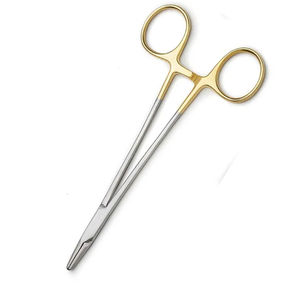 Pinces porte-aiguilles en bois Crile de haute qualité TC Wards latéraux droits 230 mm 9 "pinces chirurgicales en carbure de tungstène - Product Image 4