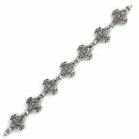 Pulsera de Plata de Ley 925 de Inspiración Otomana, Oxidada en Negro, 1.9 cm de Grosor, Joyería Cultural Coleccionable para Mujer