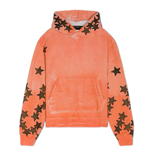 Nuevo Suéter de Hombre de Alta Calidad, Grueso, 350 Gramos, Invernal, 100% Algodón, Cuello Redondo, con Bolsillo, Lavado Ácido, Estilo Urbano Vintage - Product Image 4
