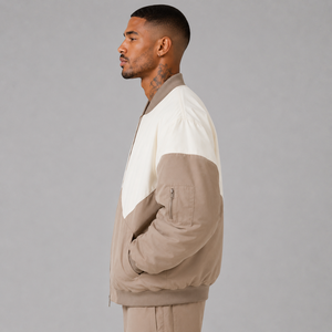 OEM Custom Manufacturer High-Quality Trending <b>Vintage</b> <b>Bomber</b> <b>Jackets</b> Comfortable Breathable men oversized <b>bomber</b> <b>jacket</b> - Product Image 4