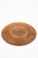 Sous-verres ronds modernes en osier écologiques résistants à la chaleur, taille personnalisée, fabriqués en Inde