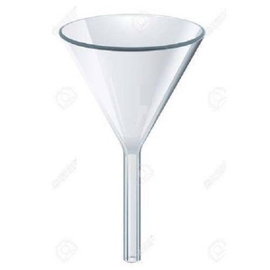 Entonnoir en verre de laboratoire en forme de triangle borosilicate de marque AARK de qualité supérieure pour une utilisation scientifique de la poudre - Product Image 4