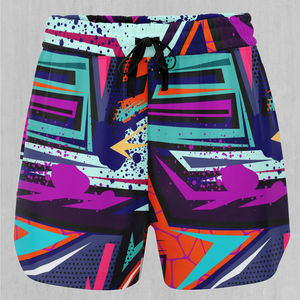 Venta de fábrica, pantalones cortos deportivos de Yoga y Fitness con estampado personalizado, pantalones cortos de gimnasio para mujer, ropa deportiva, pantalones cortos de sublimación para mujer - Product Image 5