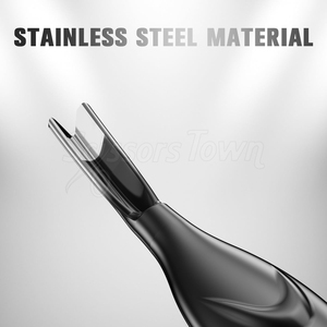 Empujador de uñas para cutículas con extremos afilados y planos Herramienta profesional de acero inoxidable para el cuidado de las uñas y la eliminación de piel muerta - Product Image 3