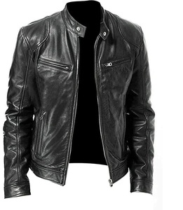 Veste de motard en cuir sur mesure Veste de motard en cuir à la mode Offre Spéciale pour hommes - Product Image 4