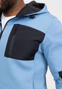 2025 personnalisé hommes sweats à capuche ensembles plaine fermeture éclair complète à capuche blanc polaire survêtement Tech polaire survêtement hommes survêtements pour hommes - Product Image 3