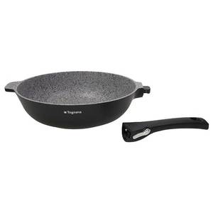 Sartén Antiadherente de Aluminio Ambiziosa de 28 cm, Color Negro Piedra Gris, WL758B5GRTG, para Sartenes Tognana Premium - Product Image 2