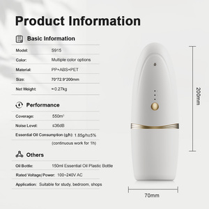 Difusor de Aromas de Pared DANQ Silencioso 36dB, Enchufe de Pared, 150ml Sin Agua para Spa, Gimnasio, Espacios de Bienestar, Logotipo Personalizado OEM - Product Image 6