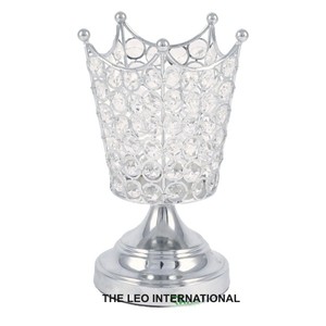 Centro de Mesa de Boda de Diseño Art Deco Americano de Lujo, Florero Alto de Cristal Hecho a Mano, Florero de Mesa para Decoración del Hogar - Product Image 3