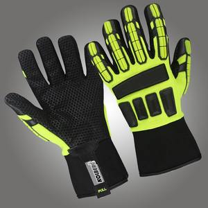 Guantes resistentes a impactos de alta calidad con tela transpirable y agarre seguro Guantes resistentes a impactos con correa de muñeca ajustable - Product Image 1