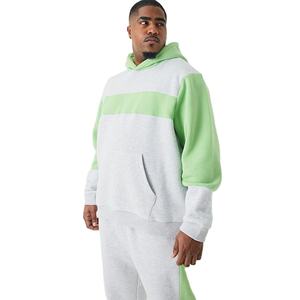 Vente en gros OEM 2025 – Survêtements décontractés à capuche pour hommes, coupe ajustée, grandes tailles, en coton/polaire, imprimés sur mesure, 100 % coton, pour le jogging - Product Image 6