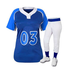 Uniforme de Béisbol para Mujer Cómodo, al Mejor Precio, Nuevo Diseño, Material de Poliéster de Alta Calidad - Product Image 2