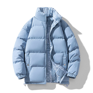 OEM Custom logo Casual Thicken Cotton Padded <b>Jacket</b> Custom <b>Slim</b> <b>Fit</b> Men Fashion Clothing Streetwear Puffer <b>Jacket</b> - Product Image 2