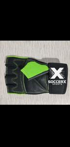 Gants de haute performance pour fauteuil roulant, musculation, cyclisme, respirants, unisexes, haute visibilité, vert, cuir de mouton grainé, robustes, personnalisés - Product Image 5