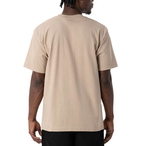 Pro Club เสื้อยืดคอกลมแขนสั้นสำหรับผู้ชาย, เสื้อยืดผ้าฝ้ายผสมโลโก้ได้ตามต้องการ - Product Image 4