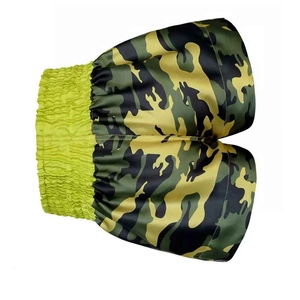 Short Muay Thai classique de haute qualité BJJ Boxe Mode Fighting Training Wear avec impression sublimée - Product Image 3