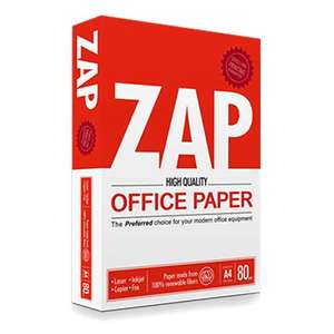 Papier de copie ZAP Office A4 Bond super blanc 80 g/m² Papier d'impression format lettre 70 g/m² Poids 75g Poids A3 Papier de copie - Product Image 6