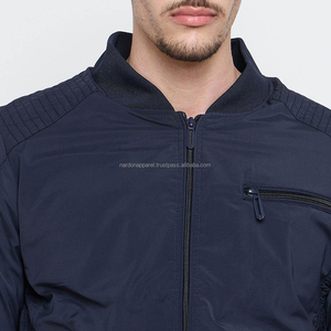 Nardon Apparel Blank Wholesale High Street Fleece Stand Collar Front Logo Breathable <b>Zip</b>-<b>Up</b> <b>Jacket</b> - Product Image 5