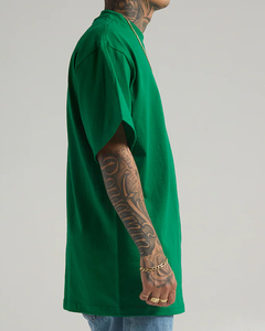 เสื้อยืดผ้าคอตตอนโอเวอร์ไซส์สำหรับผู้ชายเสื้อผ้าแนวสตรีทแบบสบายๆสำหรับพิมพ์ลายดิจิตอลผลิตจากผ้าฝ้าย100% ตามสั่ง - Product Image 3