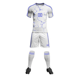 Ensemble d'uniformes de football personnalisés de haute qualité coupe automatisée vêtements de sport maillots de Football pour adultes chemises hauts Technique sublimée 100% - Product Image 1