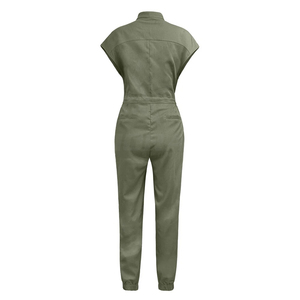 Uniforme médico de Enfermería de manga corta para mujer, conjuntos de una pieza, Mono para correr, logotipo personalizado OEM - Product Image 2