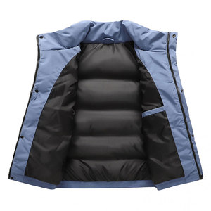 Factory Wholesale Men Puffer Jackets Sublimation Printed Jacket Plain Dyed Polyester <b>Bubble</b> <b>Coat</b> Windproof Warm Men Puffy Jacket - Product Image 1