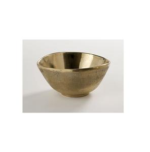 Unique artisanal hammered metal <b>chocolate</b> bowl suitable for <b>weddings</b> parties festive decorative centerpiece home serving - Product Image 2