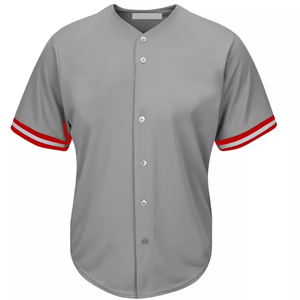 Ensemble d'uniformes de baseball de haute qualité en tissu respirant personnalisé, séchage rapide, caractéristiques antibactériennes, léger, confortable pour adultes - Product Image 5