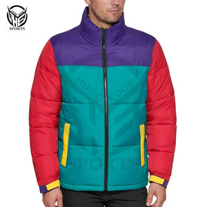 แจ็กเก็ตขนเป็ดแวววาวของผู้ชายเสื้อโค้ทแฟชั่นออกแบบได้ตามที่ต้องการ - Product Image 1