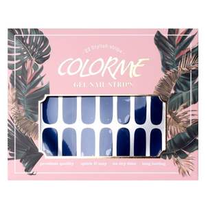 ColorMe 2D Diseño coreano Tiras de uñas de gel #7 Seas Day Best Policy Salon-Grade Press-on Manicure Art Sticker - Product Image 1