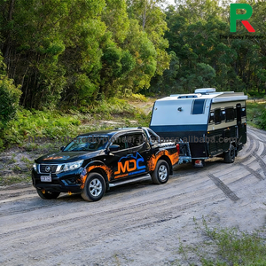 Remolque Todoterreno OBM en China para una Familia de Cinco Personas que Disfruta de Todo Tipo de Aventuras con una Cama Queen con Colchón Personalizado - Product Image 1