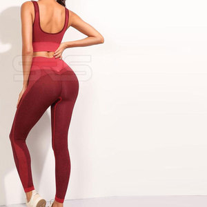 Active Wear Yoga Set para mujeres Seamless Women Yoga Set Fitness Wear Custom Women Yoga Set - Product Image 5