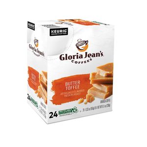 Café Gloria Jean's Butter Toffee, Cápsulas Individuales Keurig K-Cup, Café de Tueste Medio con Sabor, 96 Unidades - Product Image 3